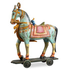 Ghoda, decorative wooden horse 