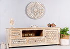 Pari, vintage wooden console table