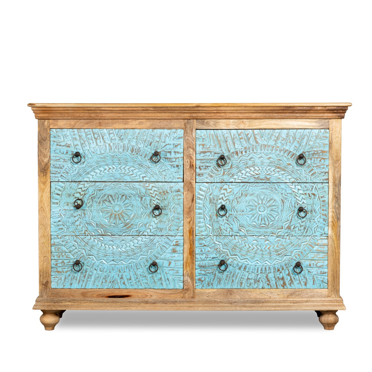 Safita, colorful indian-style cabinet