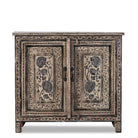 Shive, indian-style wooden sideboard