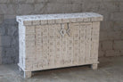 Dibba white, vintage storage box