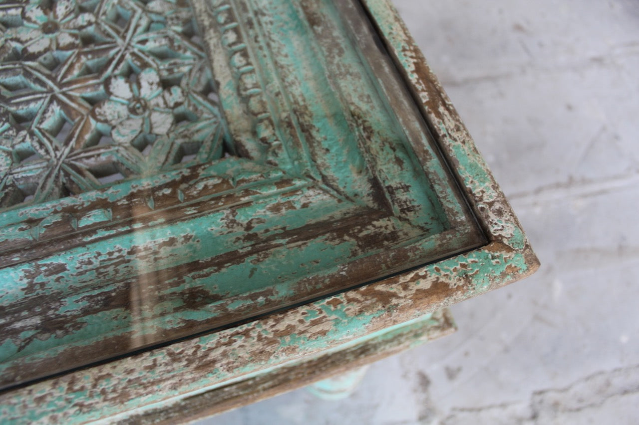 Bianca, vintage wooden coffee table