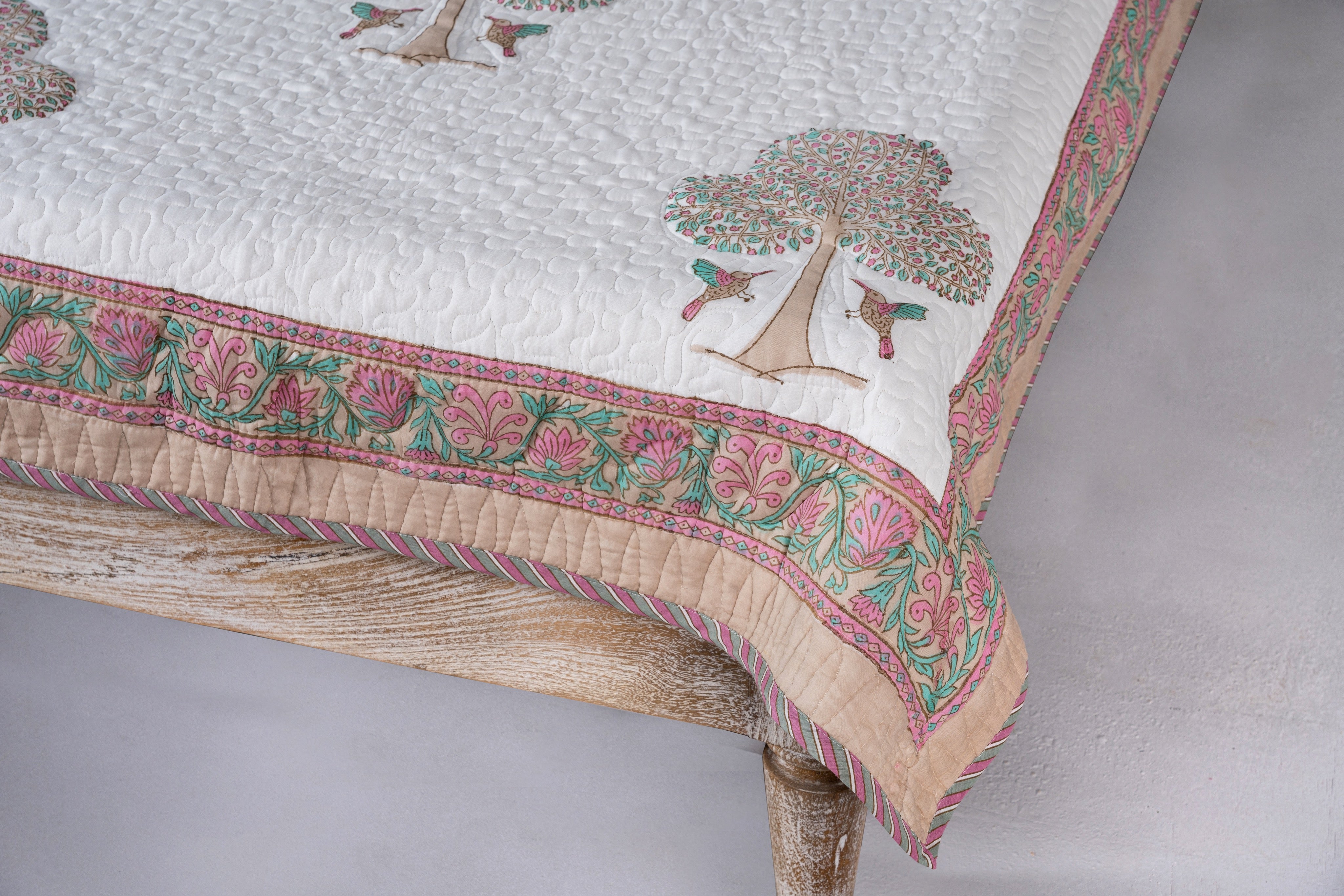 Tapti, handcrafted indian bed