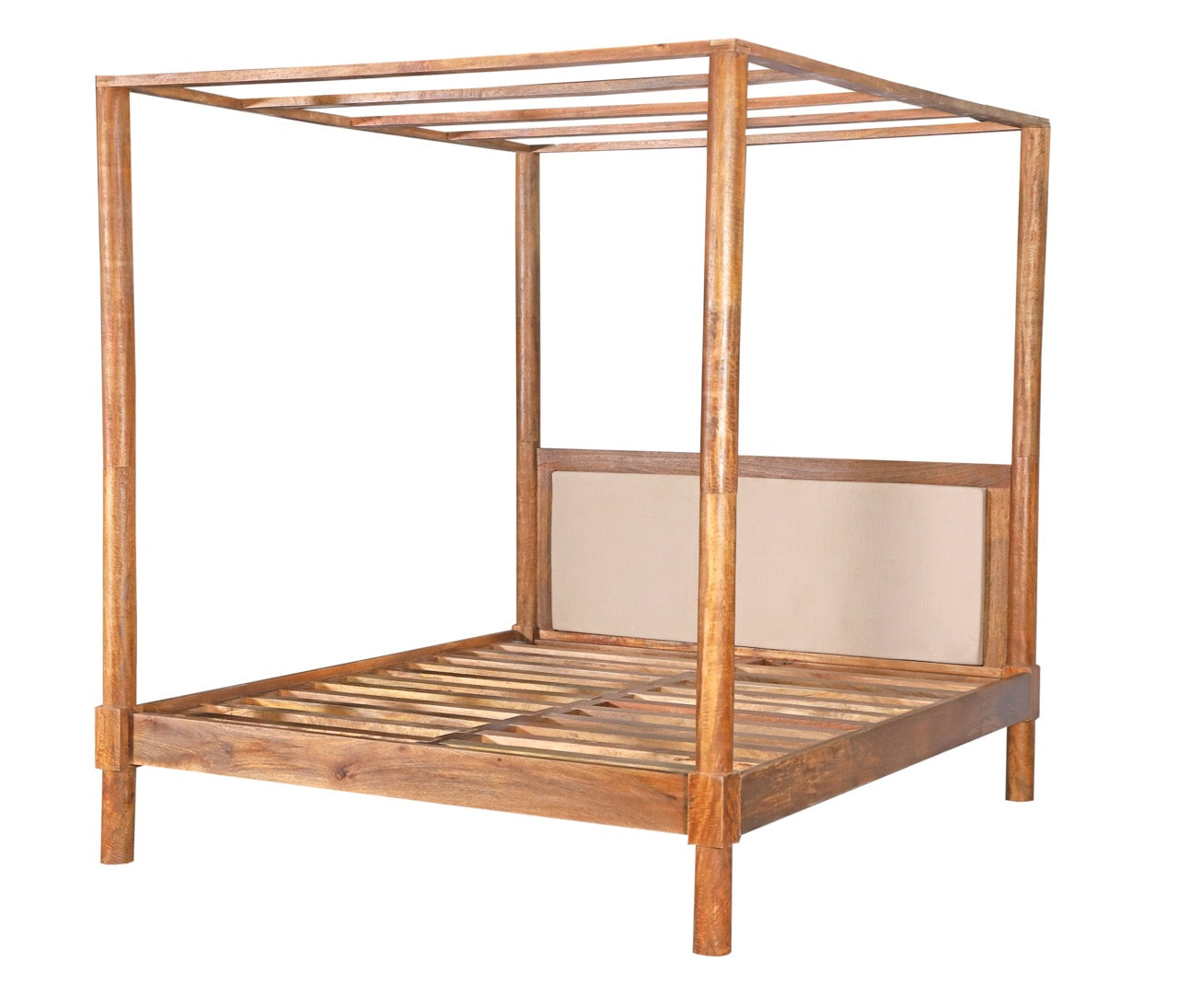 Svarg, four poster bed