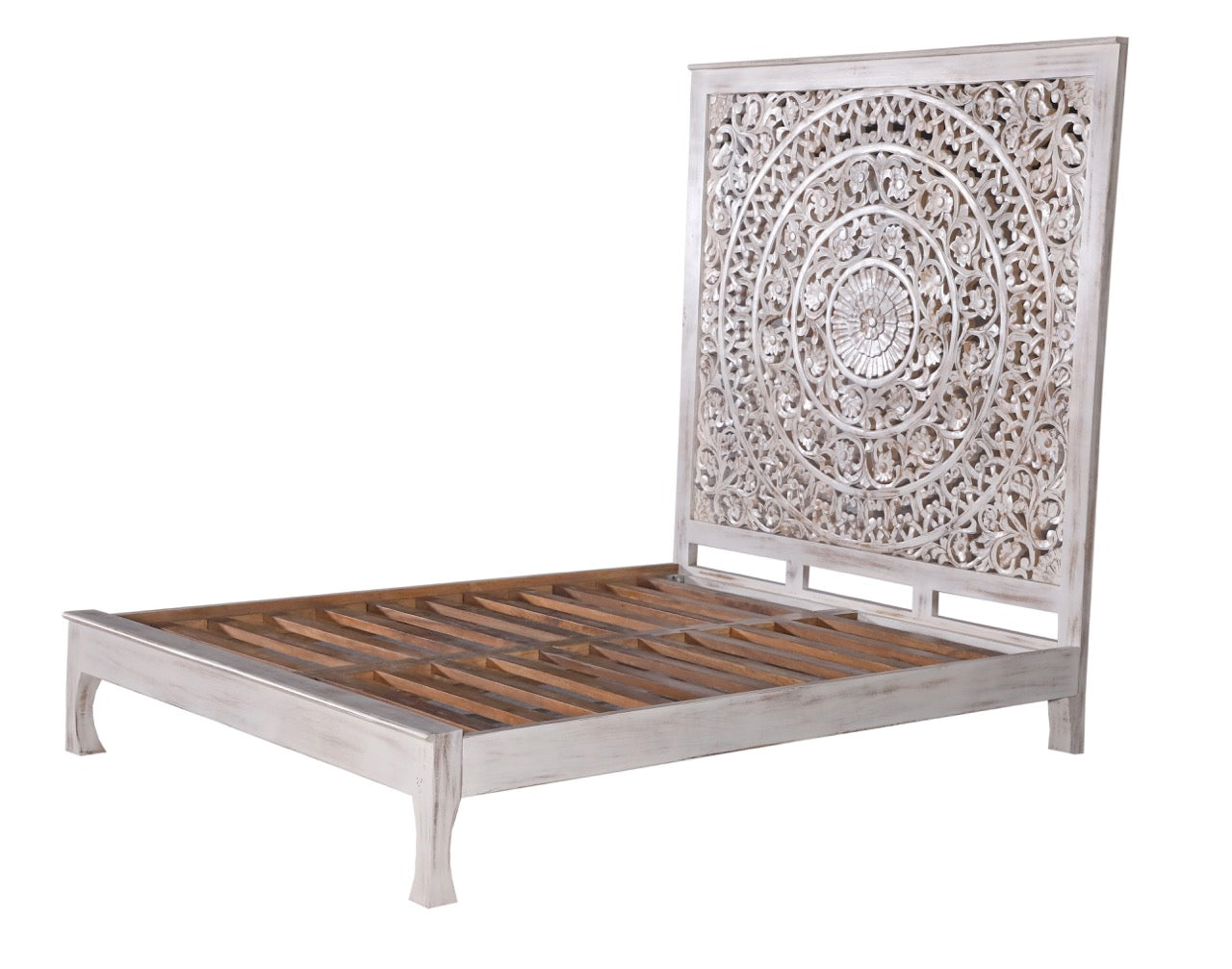 Flair, vintage handcrafted panel bed
