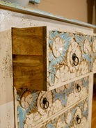 Nassik, antique wooden chest of drawers